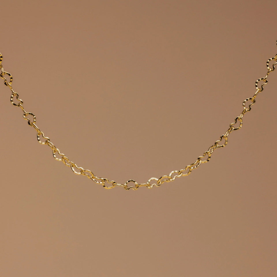 Herts Golden chain Bracelet