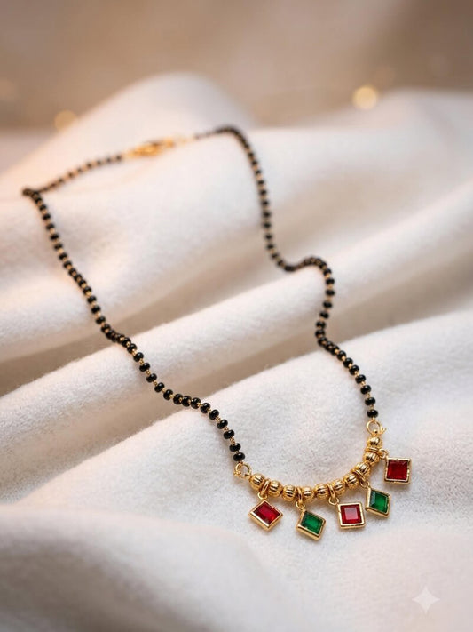 Olive mangalsutra