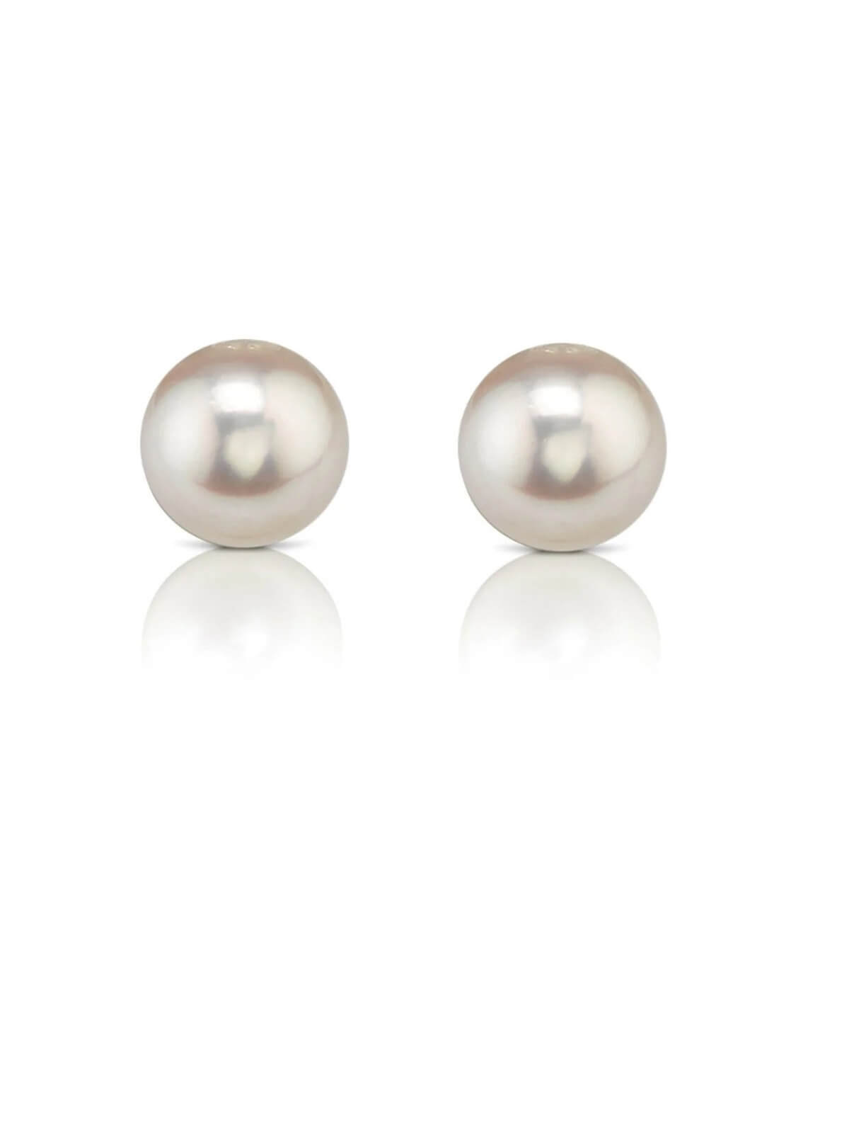 White Perls  earrings