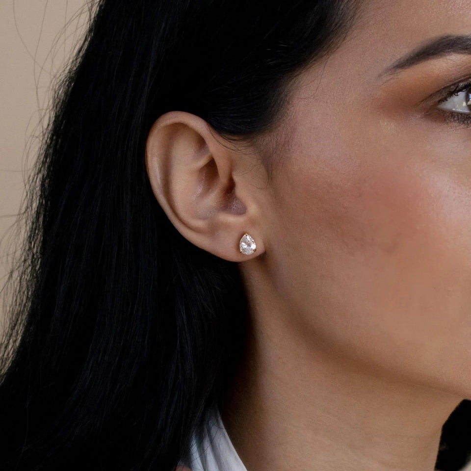 Olive earrings