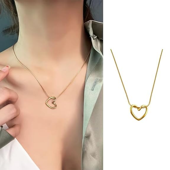 Classic herts necklace