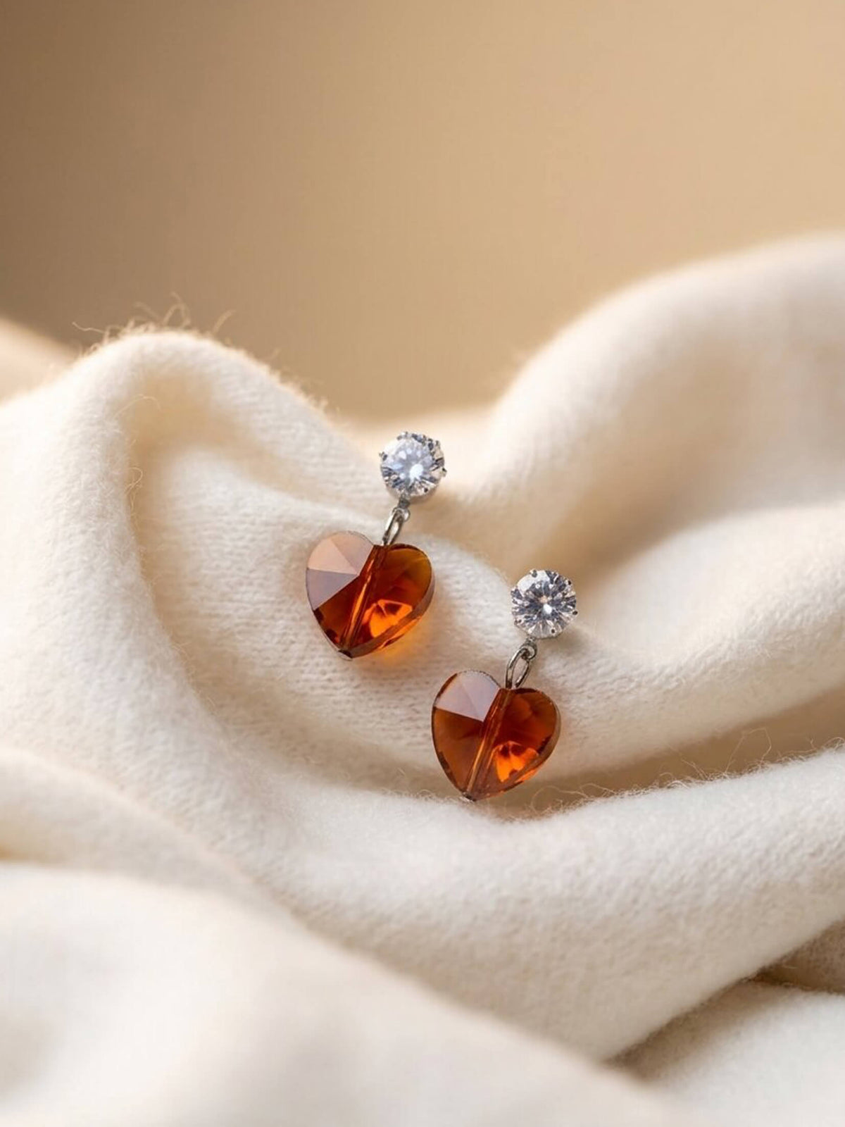 brown ad herts earrings
