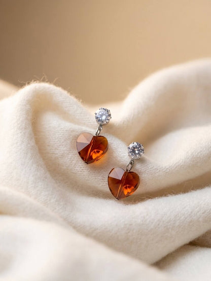 brown ad herts earrings