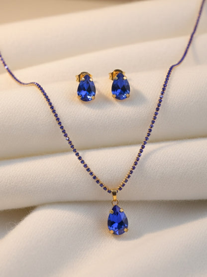 gold plated Wrenlee necklace set