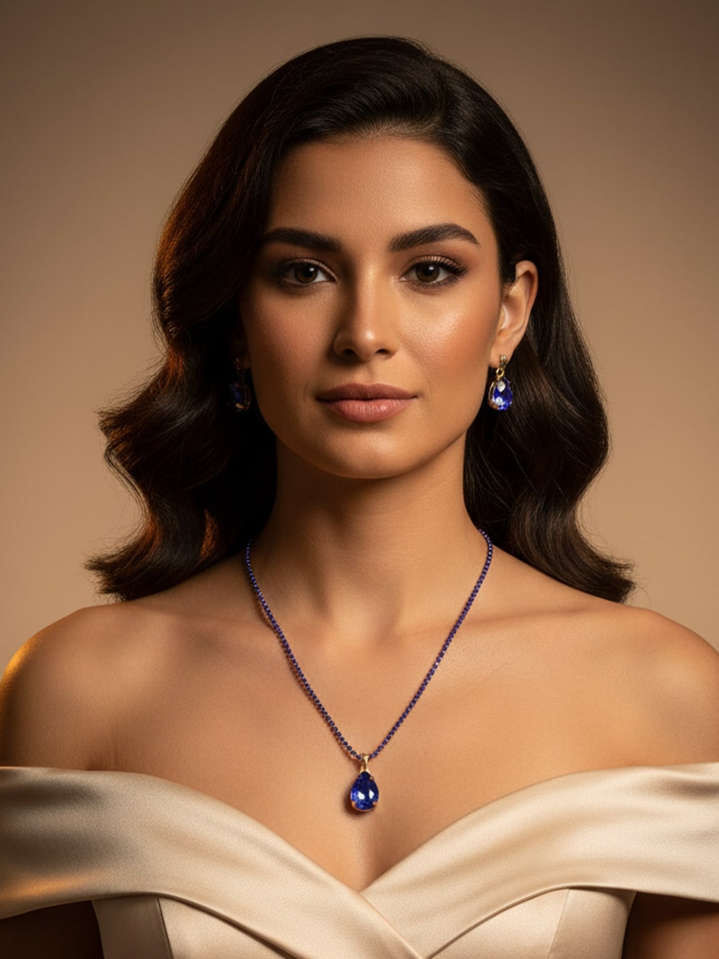 gold plated Wrenlee necklace set
