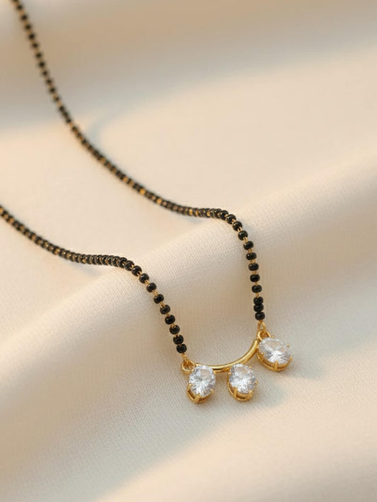 Lyric mangalsutra ( oval )