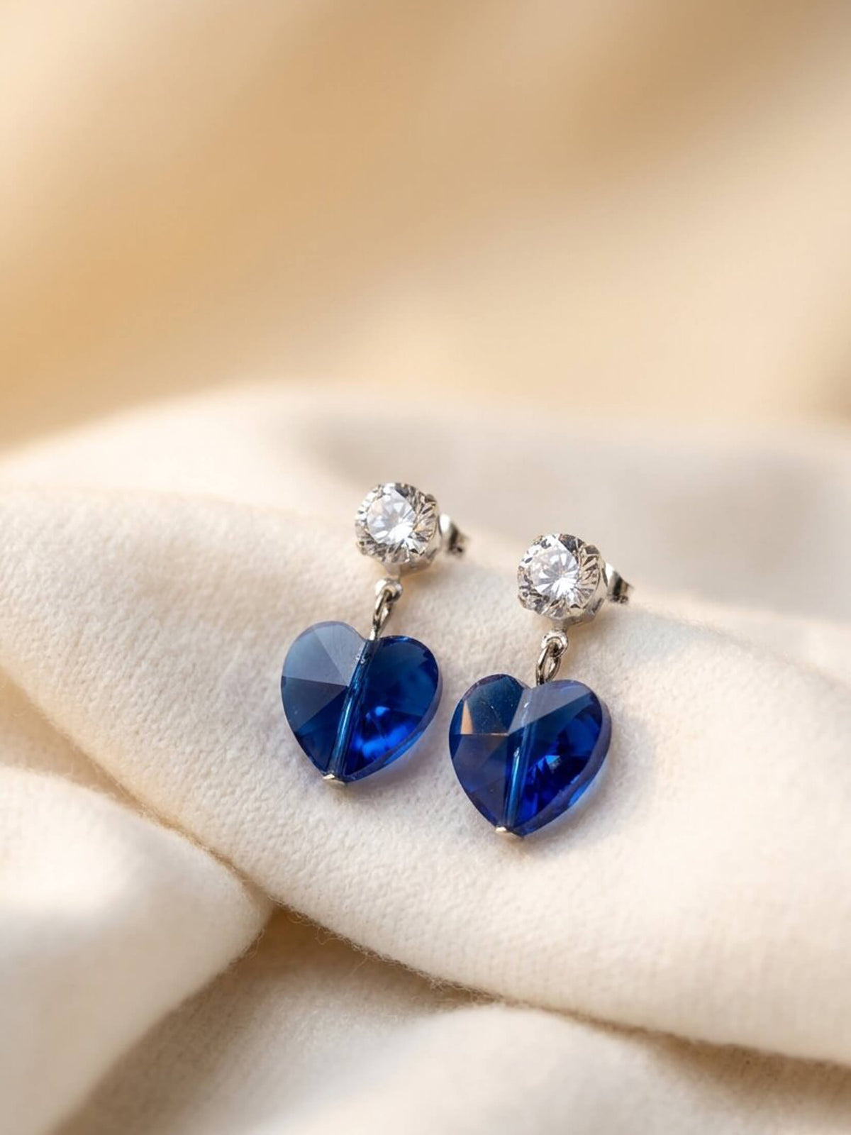 blue ad herts earrings