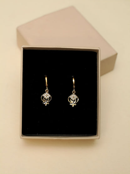 Angel earrings