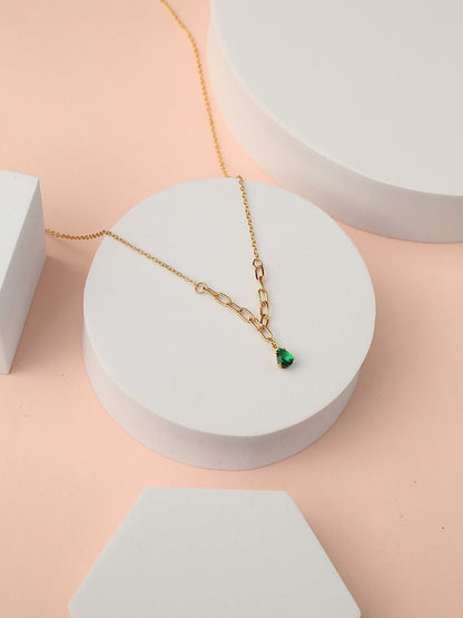 Indigo necklace