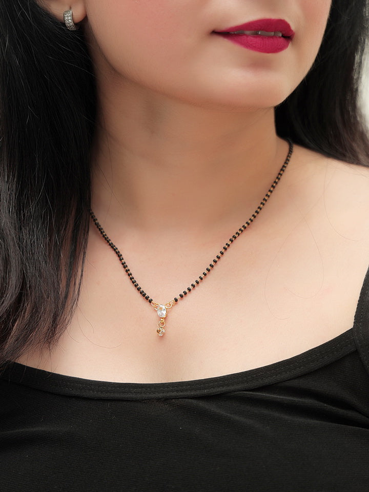 oval Diamond   magalsutra